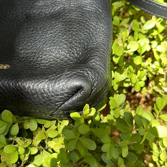 Michael Kors black pebbled leather crossbody bag purse - Picture 12 of 12